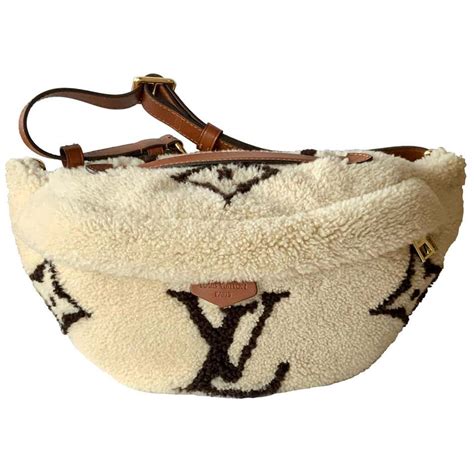 louis vuitton teddy fleece bum bag|louis vuitton fanny bag.